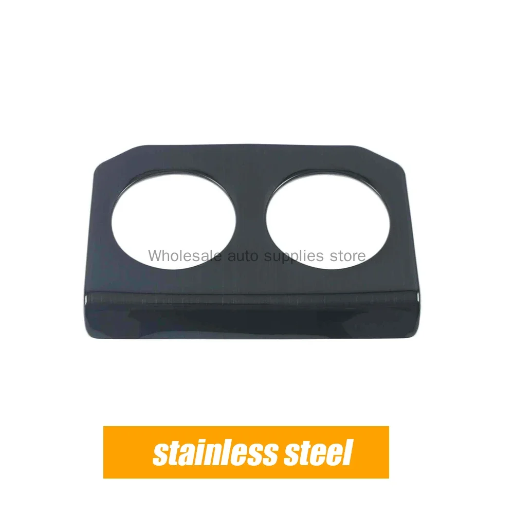 for changan uni k unik 2021 2022 2023 stainless carbon car rear water cup frame cover trim decoration protection for changan uni k unik 2021 2022 2023 stainless carbon car rear water cup frame cover trim decoration protection