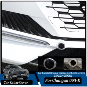 car radar decorative covers for changan unik uni k uni k 2020 2021 2022 2023 2024 anti scratch front shovel external accessories