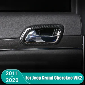 for jeep grand cherokee wk2 2011 2012 2013 2014 2015 2016 2017 2018 2019 2020 car inner door handle bowl covers trim accessories