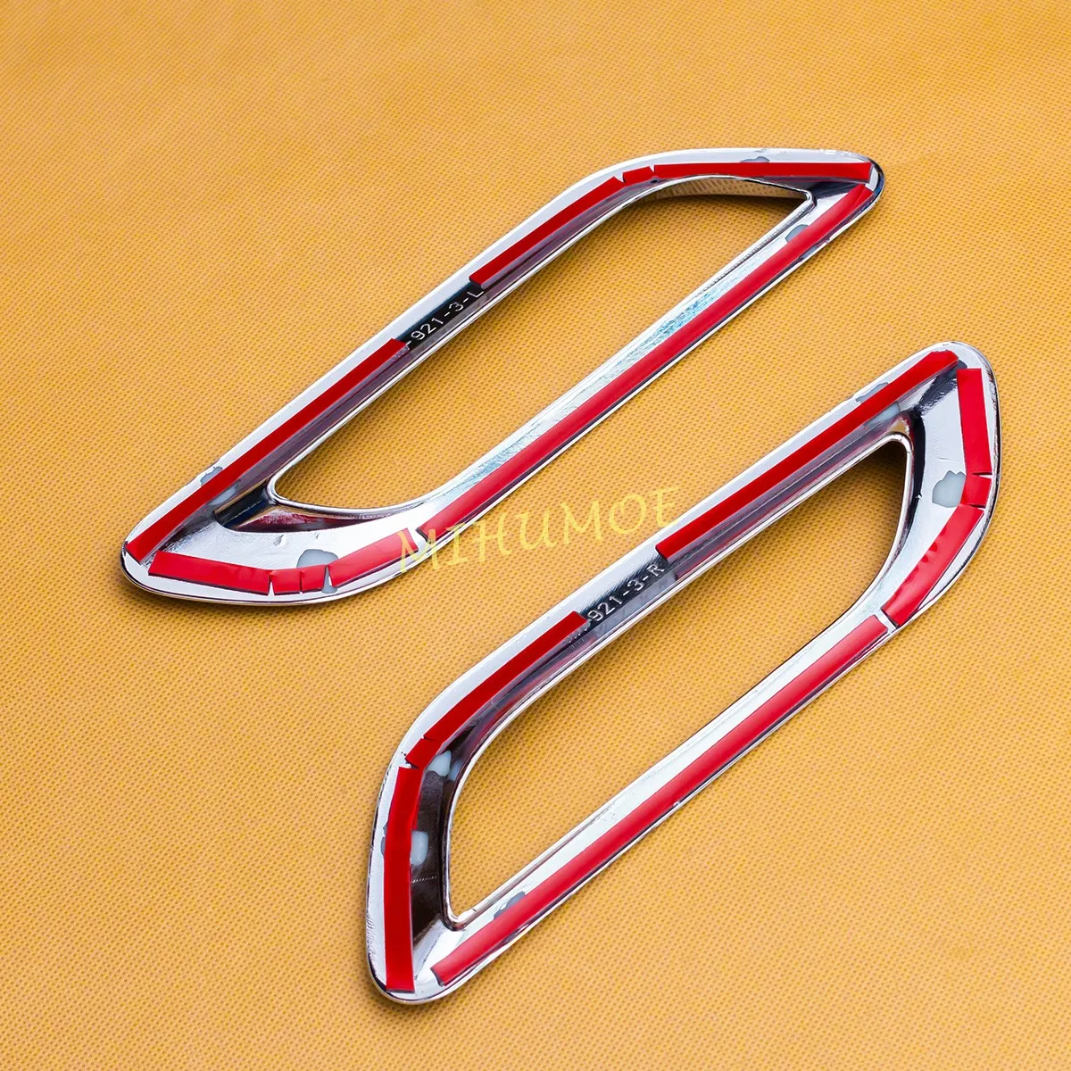 for lexus rx 350 350h 450h+ 500h 2023 2024 2025 chrome rear fog light cover bumper reflector trims for lexus rx 350 350h 450h+ 500h 2023 2024 2025 chrome rear fog light cover bumper reflector trims