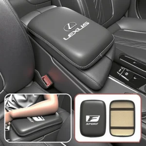 lexus car armrest cover cushion armrest box protective pad for lexus f sport es rx nx ls ux lm lx gx lc rz is ct gs rc hs sc lbx