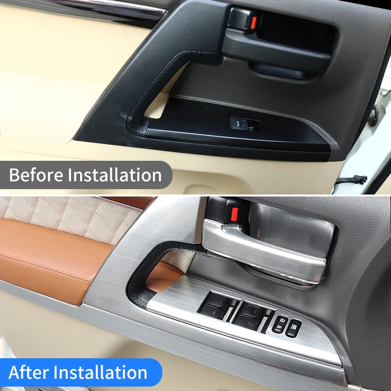 for 2010 2021 toyota land cruiser 200 lc200 modification door handle upgraded luxury interior in the car for 2010 2021 toyota land cruiser 200 lc200 modification door handle upgraded luxury interior in the car