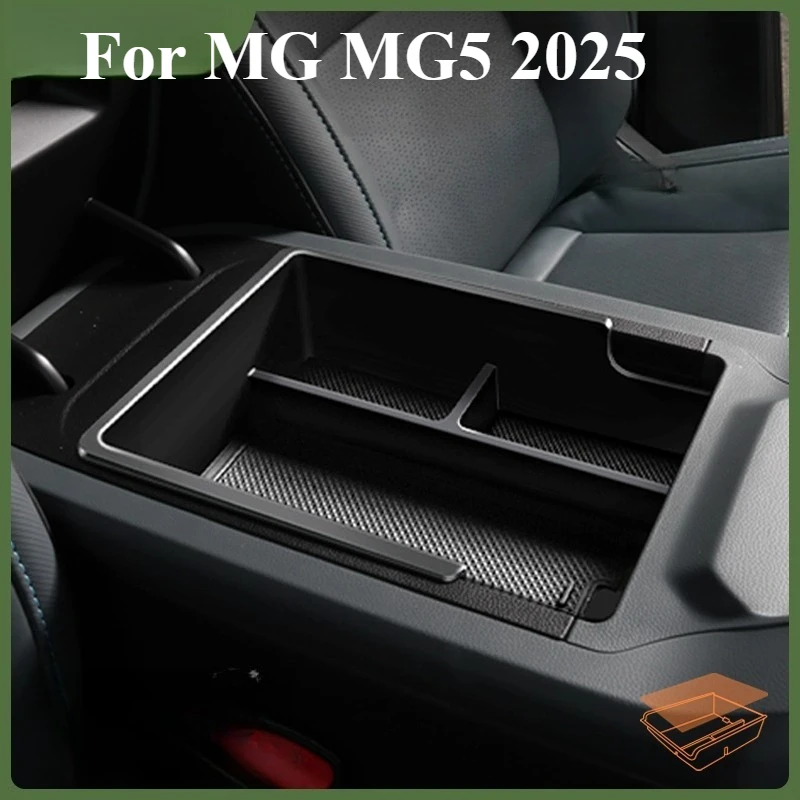 for mg mg5 2025 car center console armrest storage box car organizer stowing container interior accessories for mg mg5 2025 car center console armrest storage box car organizer stowing container interior accessories