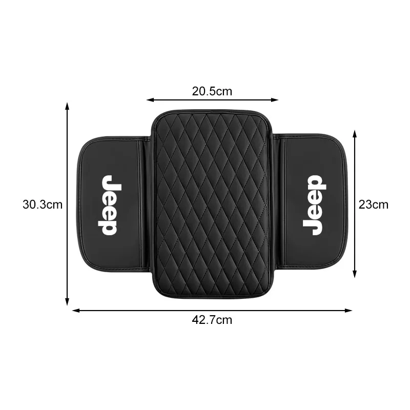 1pcs leather car armrest mat tissue boxes height pad armrest box for jeep wrangler grand cherokee renegade tyre stem air caps 1pcs leather car armrest mat tissue boxes height pad armrest box for jeep wrangler grand cherokee renegade tyre stem air caps
