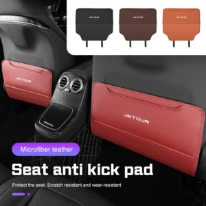 for chery jetour x70 x70sm x90 x95 dashing i dm t2 t3 x 1 car seat back anti kick pad leather protective mat interior accessory