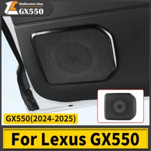 for lexus gx550 550 tailgate trunk door panel horn decoration cover 550h interior upgraded accessories tuning 2024 2025