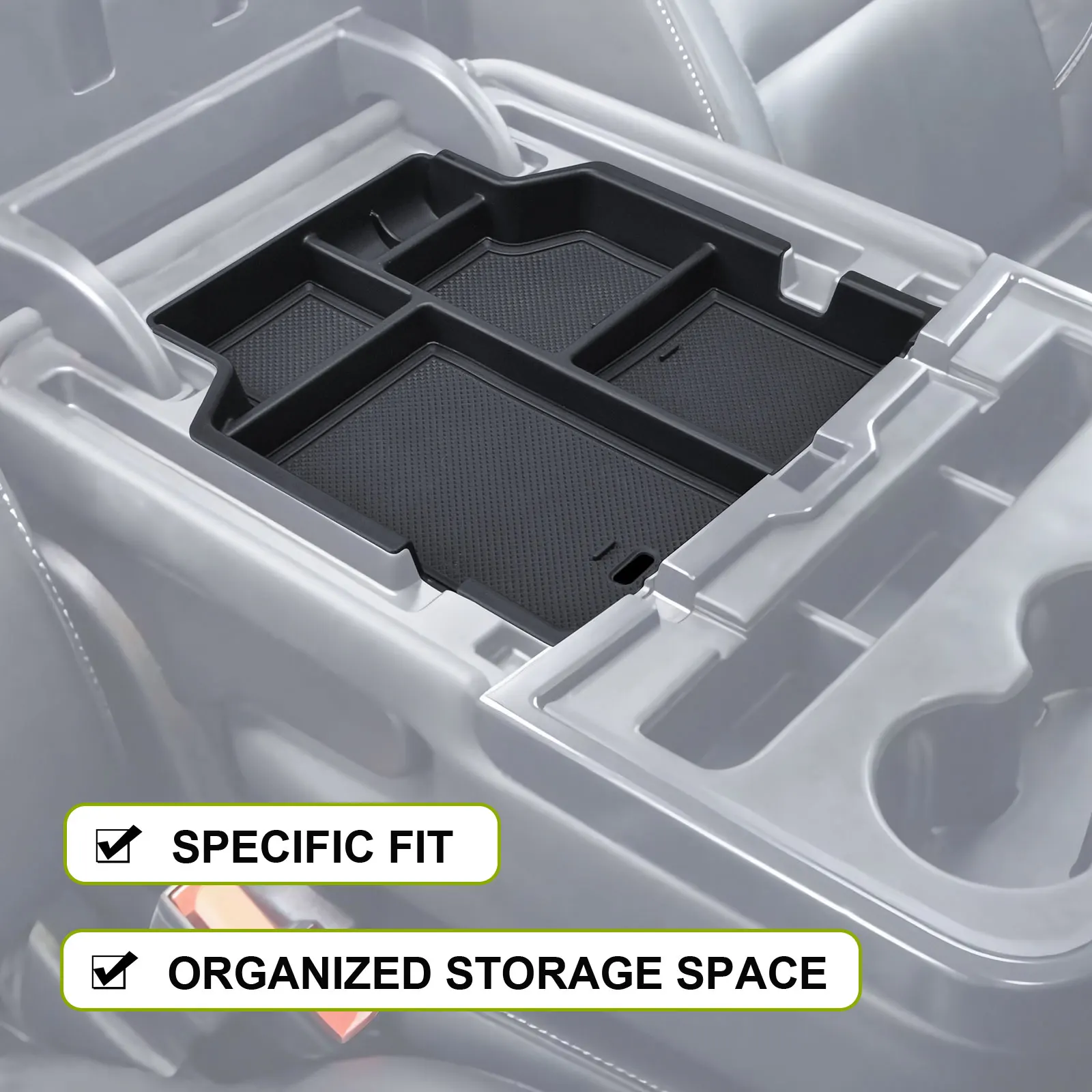 sixthsmoy center console organizer for 2014 2018 chevy silverado 1500 and gmc sierra 1500 armrest storage box tray sixthsmoy center console organizer for 2014 2018 chevy silverado 1500 and gmc sierra 1500 armrest storage box tray