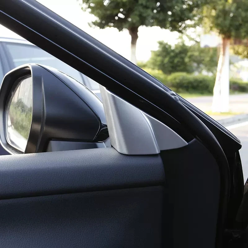 for toyota camry 70 xv70 2018 2023 abs plastic carbon fiber car front door window inner triangle a colum cover stickers trim for toyota camry 70 xv70 2018 2023 abs plastic carbon fiber car front door window inner triangle a colum cover stickers trim