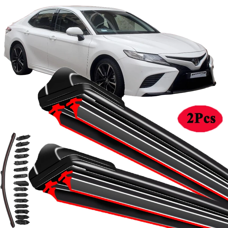 for toyota camry 70 xv70 2018 2019 2020 front windscreen windshield wipers car accessories brushes washer 2pcs car wiper blades for toyota camry 70 xv70 2018 2019 2020 front windscreen windshield wipers car accessories brushes washer 2pcs car wiper blades