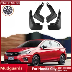for honda city 2024 2023 2022 2021 2020 gn2 gn3 gn5 hatch accessorie mud flaps mudguards splash guards fender flare car mudflaps