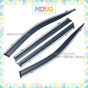 mdug for toyota rav 4 rav4 xa50 2019 2020 2021 black weather shield window visor sun rain guards side window deflectors