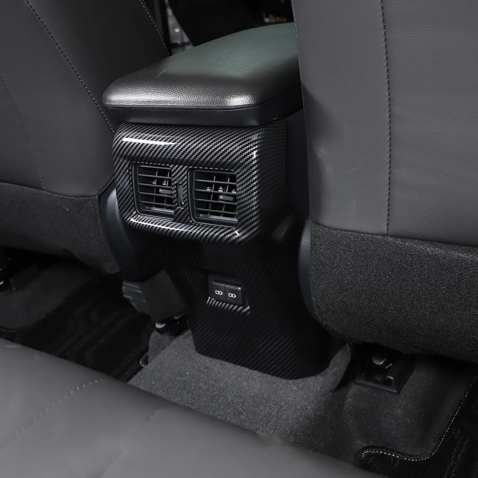 for toyota rav4 2020 2025 abs carbon fiber interior kit dashboard console gear shift panel decoration cover trim stickers for toyota rav4 2020 2025 abs carbon fiber interior kit dashboard console gear shift panel decoration cover trim stickers