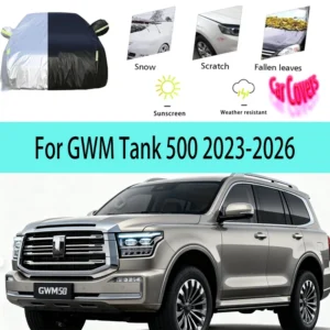 for gwm tank 500 2023 2026 2024 2025 full car covers outdoor sun anti uv rain snow dust protection oxford cloth accessories