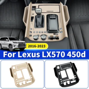 for 2016 2023 2022 lexus lx570 lx450d center console storage protection sleeve gear cover lx 570 interior upgrade accessories
