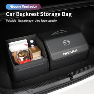foldable car trunk organizer box storage tidying bag for nissan sylphy n7 teana qashqai note j10 j11 navara juke gtr 350z patrol