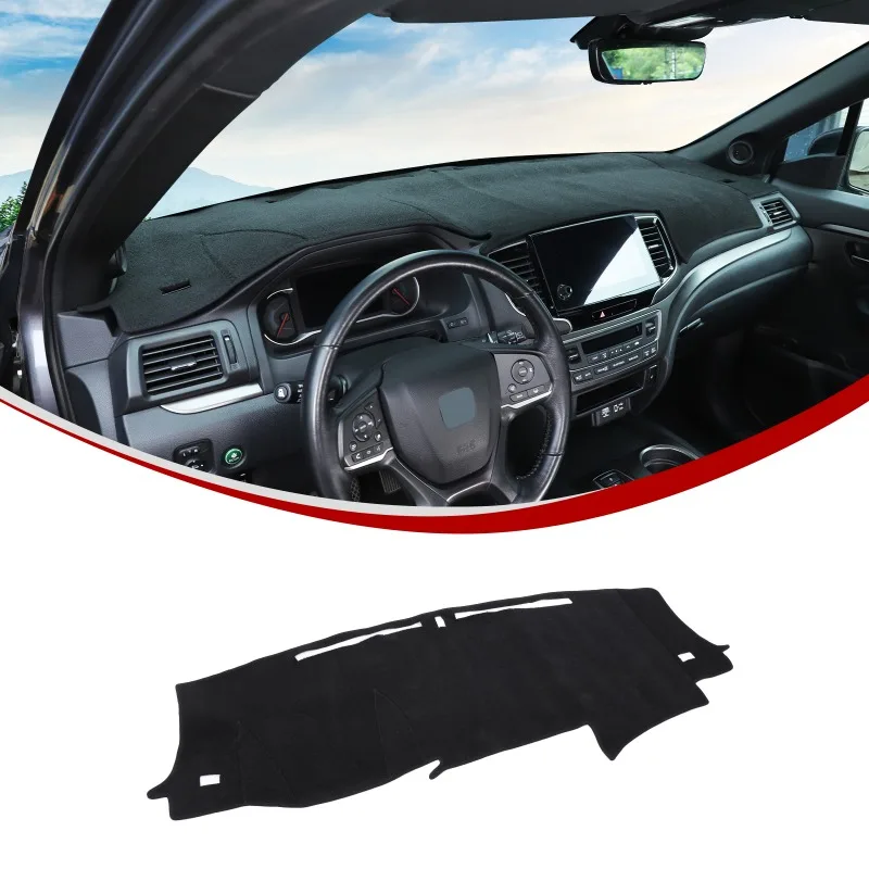 polyester for honda pilot 2016 2022 ( left handed peptide)dashboard sunshade sun protection mat cover pad trim car accessori polyester for honda pilot 2016 2022 ( left handed peptide)dashboard sunshade sun protection mat cover pad trim car accessori
