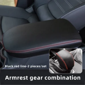 for toyota rav4 2024 accessories 2019 2025 xa50 hybrid car center console armrest box and gear shift knob head cover protector