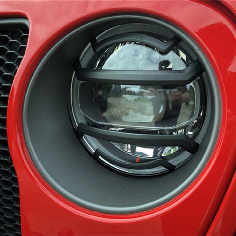 1 pair front headlight lamp guard cover hood frame protection abs trim decoration for jeep wrangler jl /gladiator jt 2018 2022 1 pair front headlight lamp guard cover hood frame protection abs trim decoration for jeep wrangler jl /gladiator jt 2018 2022