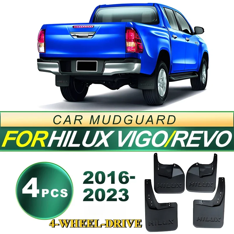 for toyota hilux vigo 2016 2017 2018 2019 2020 2021 2022 2023 fender mudguard mud flaps guard splash flap mudguards car accessor for toyota hilux vigo 2016 2017 2018 2019 2020 2021 2022 2023 fender mudguard mud flaps guard splash flap mudguards car accessor