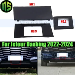 maosheng front bumper adaptive cruise cap frame for chery jetour dashing 2022 2024 acc cover front bumper acc cruise radar cover