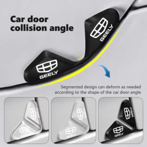 car door corner anti collision protective silicone guard protector for geely tugella atlas pro coolray geometry c emgrand ec7