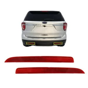 replacement rear bumper reflector for ford explorer 2016 2019 fb5z15a449d fb5z15a449c accessories
