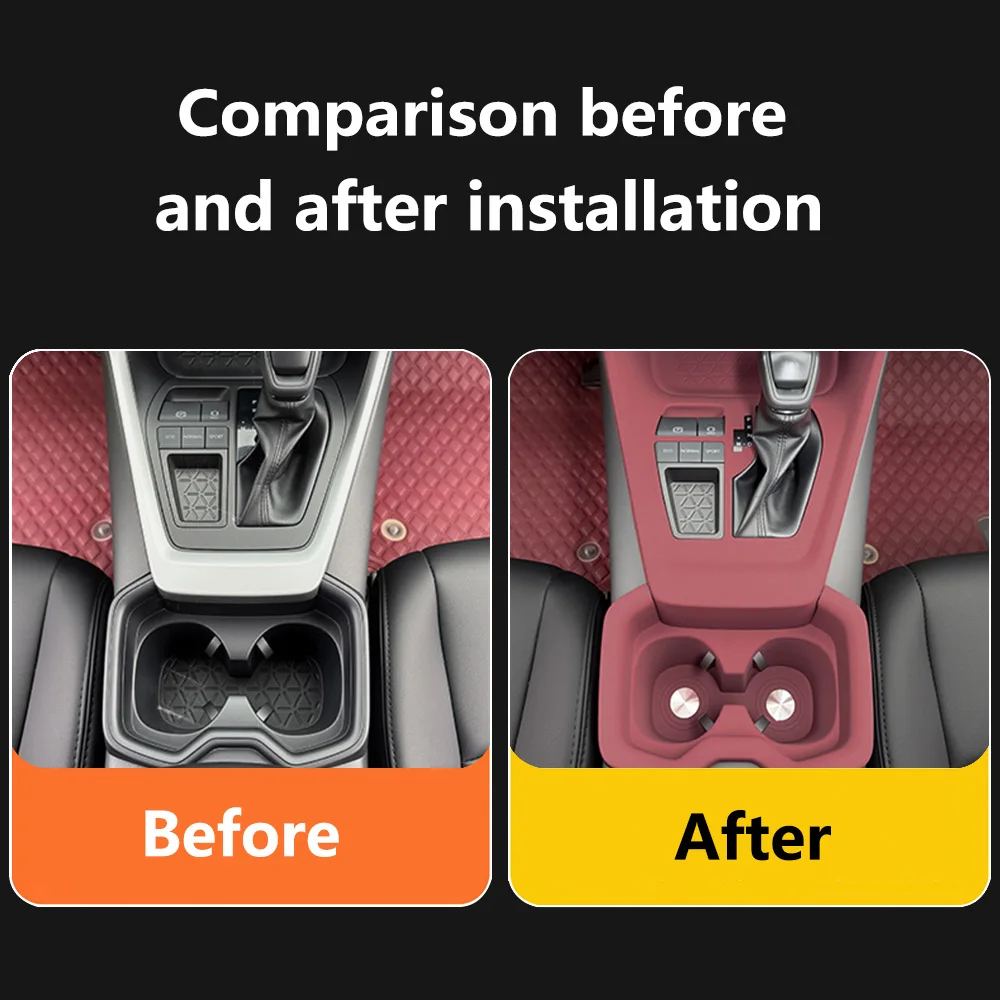 soft silicone central control gear shift panel water cup holder cover for toyota rav4 2020 25 center console interior accessory soft silicone central control gear shift panel water cup holder cover for toyota rav4 2020 25 center console interior accessory