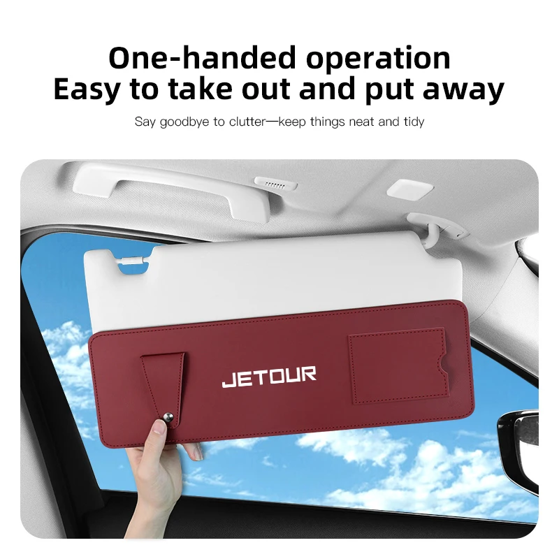 car logo sunshade extender plate storage clip glasses clip for jetour t2 x70 plus x70 x90 t1 l6 l7 l9 auto interior car logo sunshade extender plate storage clip glasses clip for jetour t2 x70 plus x70 x90 t1 l6 l7 l9 auto interior