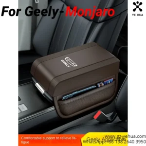 for geely monjaro manjaro xingyue l kx11 boyue l atlas car center console armrest box riser pad multi function storage decor