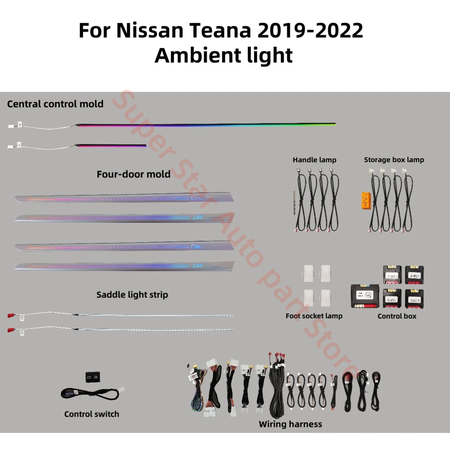 for nissan teana altima 2018 2024 led ambient light automotive interior lighting upgrade car accessories starry star trim panel for nissan teana altima 2018 2024 led ambient light automotive interior lighting upgrade car accessories starry star trim panel