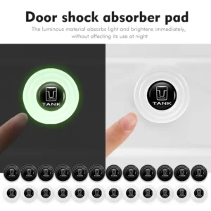 4pcs car door shock absorber spacer anti collision protection for tank great wall gwm wey 2021 new 300 500