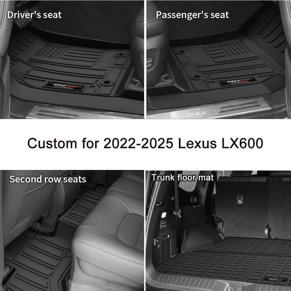 3d tpe floor mats custom for lexus lx600 2022 2023 2024 2025 all weather protector tpe car liners&trunk mat 3d tpe floor mats custom for lexus lx600 2022 2023 2024 2025 all weather protector tpe car liners&trunk mat