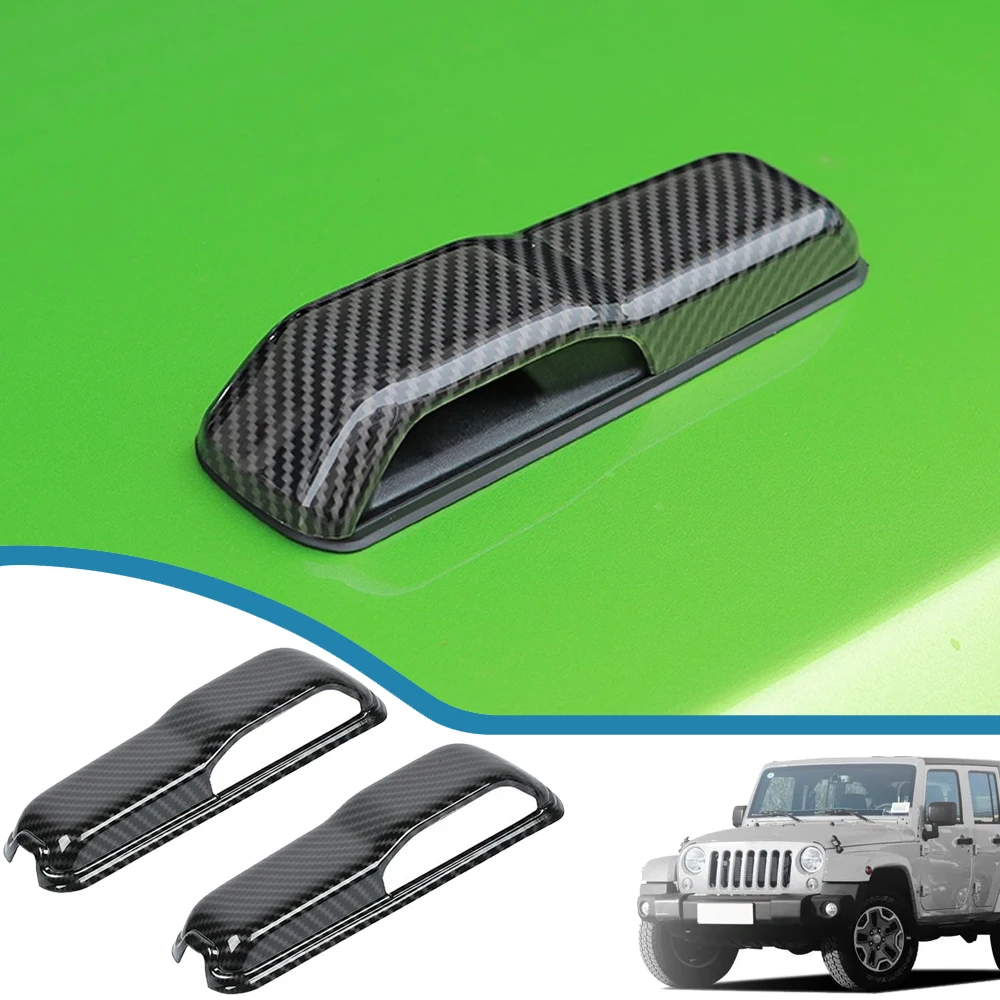 car front engine hood hinge decoration cover stickers trim for jeep wrangler jl gladiator jt 2018 2024 auto exterior accessories car front engine hood hinge decoration cover stickers trim for jeep wrangler jl gladiator jt 2018 2024 auto exterior accessories