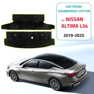 car trunk insulation cotton soundproof carpet sticky pad car styling for nissan altima l34 2019 2025