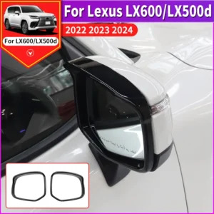 for 2022 2023 2024 lexus lx600 lx500d rearview mirror rainproof cover rain eyebrow lx 600 exterior upgrade accessories body kit