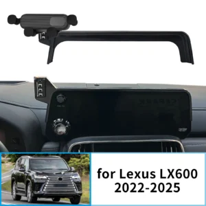 car mobile phone holder for lexus lx600 2022~2025 gps bracket navigation stand auto accessories