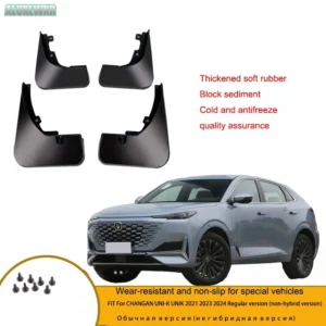 mudguards mud flaps splash guards fender protector cover auto fit for changan uni k unik 2021 2023 2024 car accessories auto
