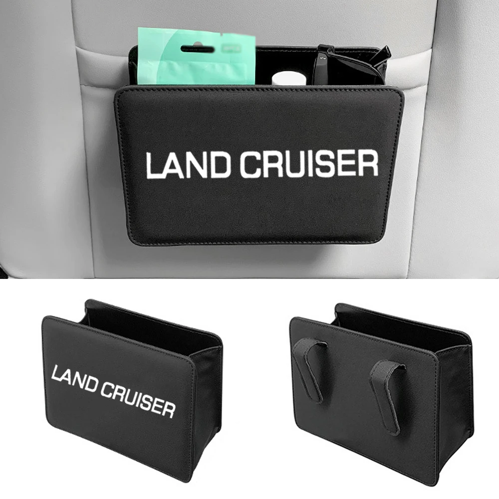 for new land cruiser 250 rankle 250 trj250w gdj250w 2024 car trash can folding seat back hanging storage box for new land cruiser 250 rankle 250 trj250w gdj250w 2024 car trash can folding seat back hanging storage box
