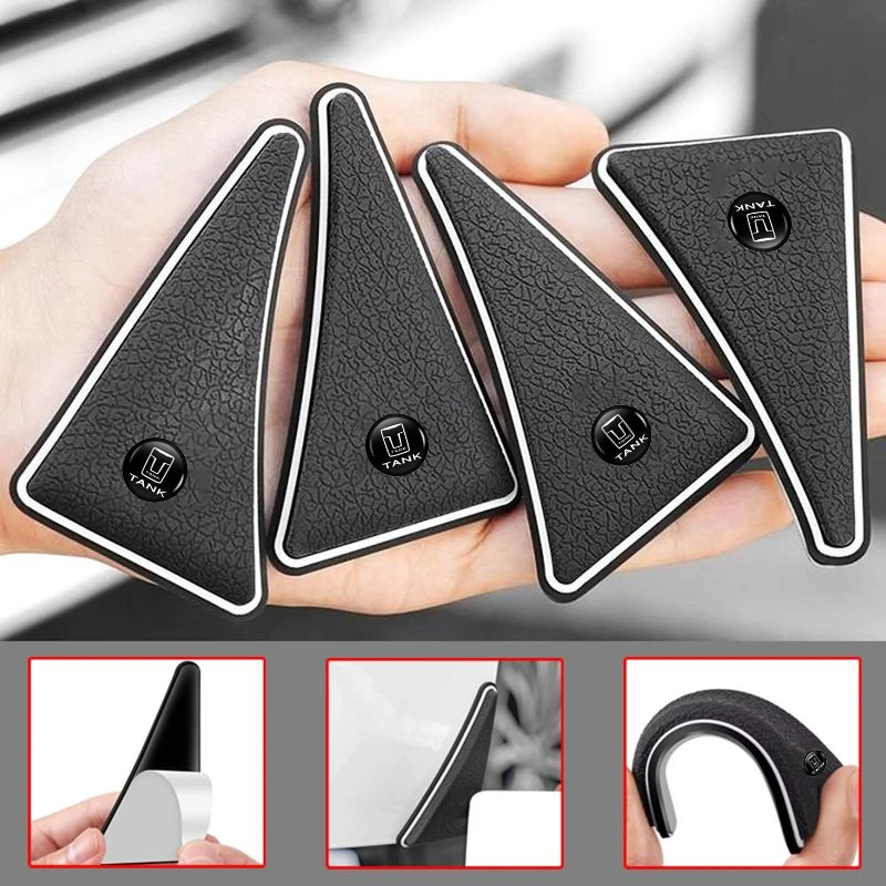 2pcs/4pcs auto car door corner anti collision protector sticker for great wall gwm tank 300 city 300 border 400 500 phev 700 800 2pcs/4pcs auto car door corner anti collision protector sticker for great wall gwm tank 300 city 300 border 400 500 phev 700 800