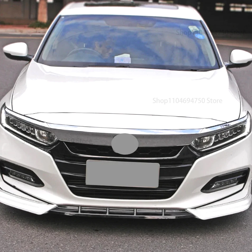 for honda accord 10 gen 2018 2019 2020 2021 front bumper spoiler lip lower body kit diffuser splitter tuning guard glossy black for honda accord 10 gen 2018 2019 2020 2021 front bumper spoiler lip lower body kit diffuser splitter tuning guard glossy black