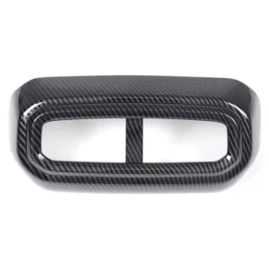 sxr for honda pilot 2023 2024 abs carbon fiber car rear air vent outlet frame cover trim sticker accessories