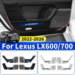 for toyota lexus 700 600 lx600 lx700 2022 2026 2025 stainless steel car door protection cover interior accessories upgrade parts