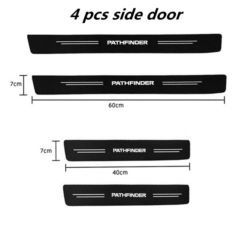 carbon fiber car door trunk protective strip decal for nissan pathfinder r50 r51 r52 r53 1986 2016 2017 2018 2019 2020 2021 2022 carbon fiber car door trunk protective strip decal for nissan pathfinder r50 r51 r52 r53 1986 2016 2017 2018 2019 2020 2021 2022