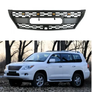 auto front racing grills fit for lexus lx570 2008 2009 2010 2011 2012 abs grill grille auto accessories