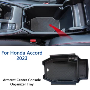 car center console organizer tray for honda accord 2023 armrest console insert storage box car interior accessories