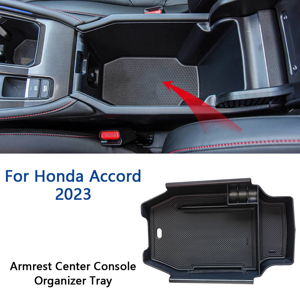 car center console organizer tray for honda accord 2023 armrest console insert storage box car interior accessories car center console organizer tray for honda accord 2023 armrest console insert storage box car interior accessories