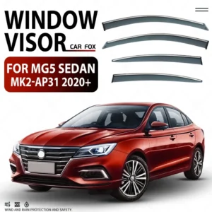for mg5 mk2 ap31 2020+ sedan window visor vent shades ventvisor wind deflectors visors rain visor