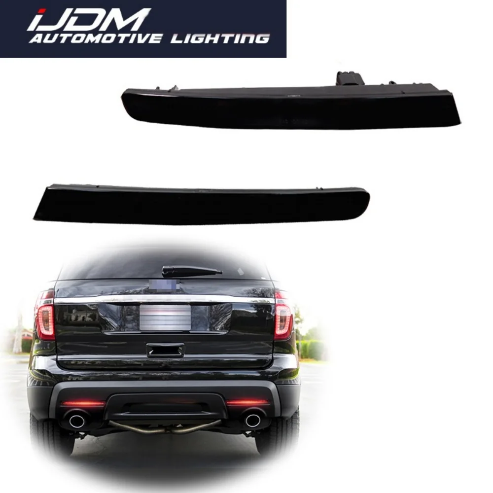 red led car rear bumper reflectors lights for ford explorer 2011 2012 2013 2014 2015 rear fog light tail/brake light stop light red led car rear bumper reflectors lights for ford explorer 2011 2012 2013 2014 2015 rear fog light tail/brake light stop light