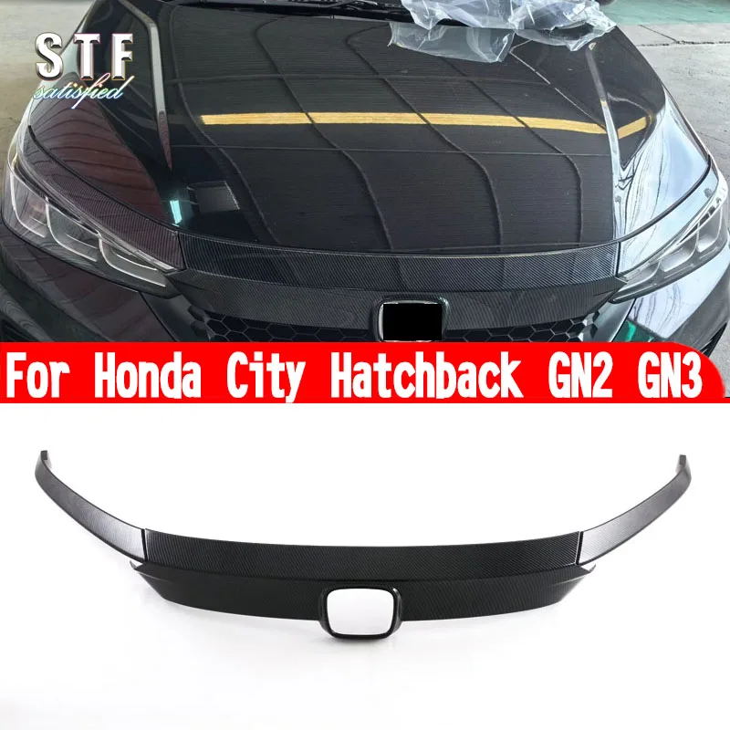 for honda city hatchback gn2 gn3 2020 2021 2022 front grille around center trim molding decoration stickers for honda city hatchback gn2 gn3 2020 2021 2022 front grille around center trim molding decoration stickers