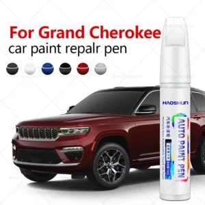 for jeep grand cherokee 1992 2025 zj wj wk wk2 wl paint repair pen touch up scratch remover diy auto accessories black white red